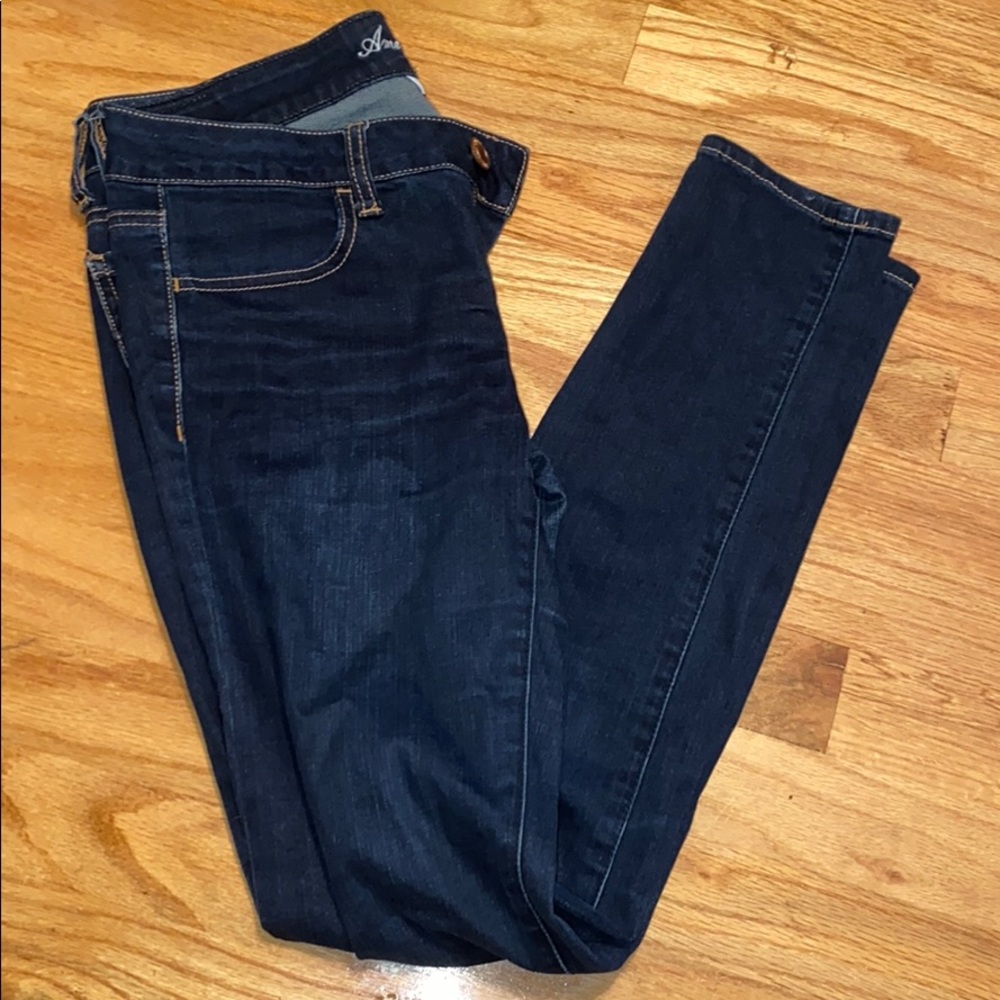 American Eagle Dark Wash Jegging